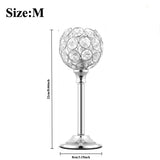 Crystal Tealight Candle Holder for Weddings & Table Décor