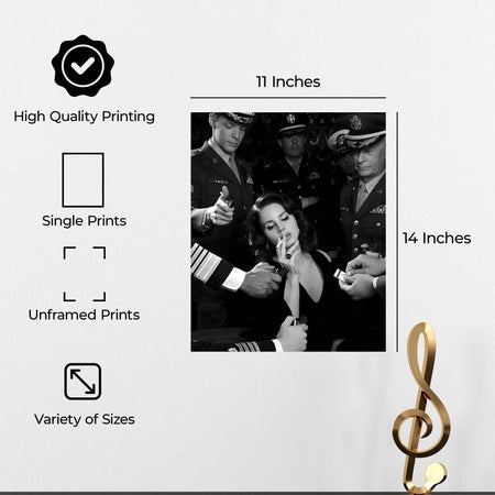 InkFlow Ultraviolence Art Poster Print - Dramatic Abstract Design Wall Decor for Home, Office, or Bedroom, High Quality Matte Finish, Perfect Gift for Art Lovers - 8x10 Unframed Canvas Wall Art - Infinity Beyond Crafts