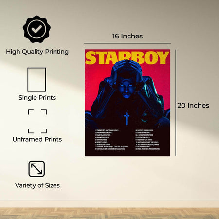 InkFlow Iconic Pop Art Music Poster Print - Inspirational Wall Decor for Home, Office, and Music Lovers - Unique Art Gift for Music Enthusiasts - 11x14 Unframed Canvas Wall Art - Infinity Beyond Crafts