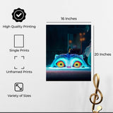 InkFlow Derpy and Sussie poster - Funny Wall Art Featuring Derpy and Sussie Characters for Playroom Teen Space or Entertainment Decor Unframed - 8x10 Unframed Canvas Wall Art - Infinity Beyond Crafts