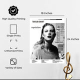 InkFlow Classic Music Album Poster - Classic Music Art Print, Stylish Wall Decor for Home or Office, Elegant Artwork for Music Lovers - 11x14 Unframed Canvas Wall Art - Infinity Beyond Crafts