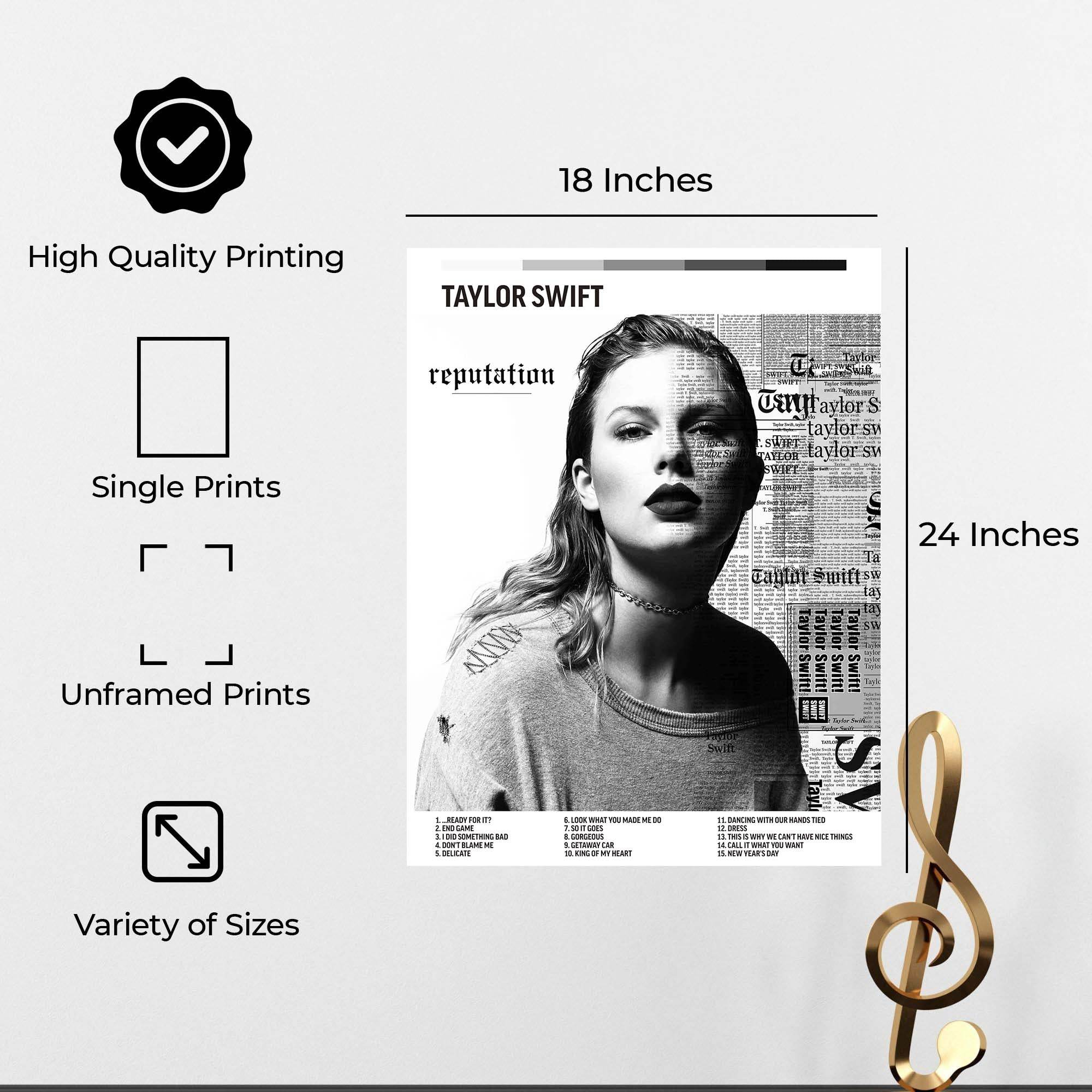 InkFlow Classic Music Album Poster - Classic Music Art Print, Stylish Wall Decor for Home or Office, Elegant Artwork for Music Lovers - 11x14 Unframed Canvas Wall Art - Infinity Beyond Crafts