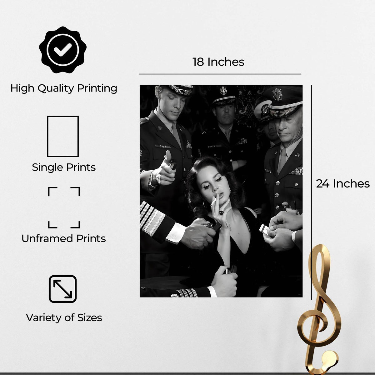 InkFlow Ultraviolence Art Poster Print - Dramatic Abstract Design Wall Decor for Home, Office, or Bedroom, High Quality Matte Finish, Perfect Gift for Art Lovers - 8x10 Unframed Canvas Wall Art - Infinity Beyond Crafts