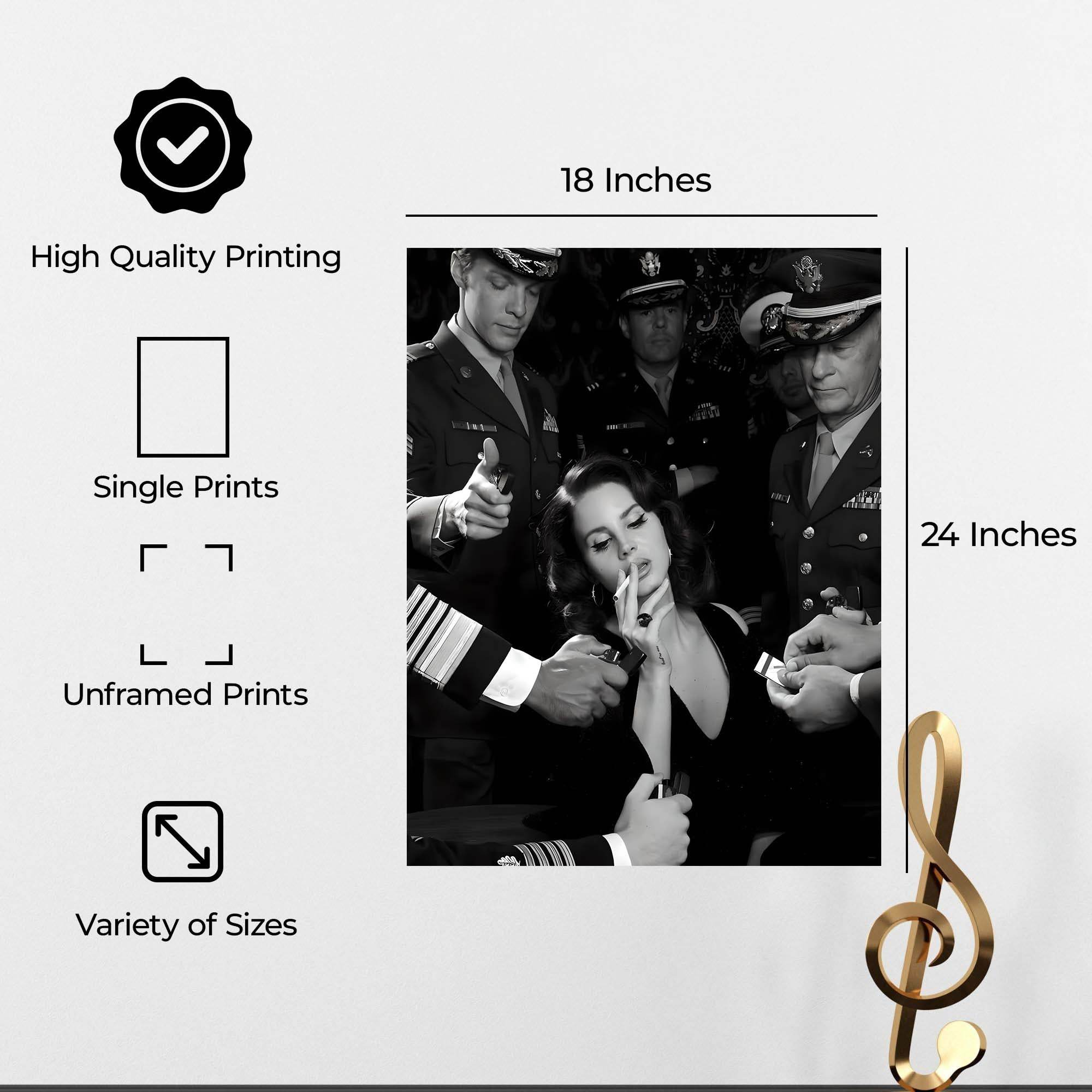 InkFlow Ultraviolence Art Poster Print - Dramatic Abstract Design Wall Decor for Home, Office, or Bedroom, High Quality Matte Finish, Perfect Gift for Art Lovers - 8x10 Unframed Canvas Wall Art - Infinity Beyond Crafts