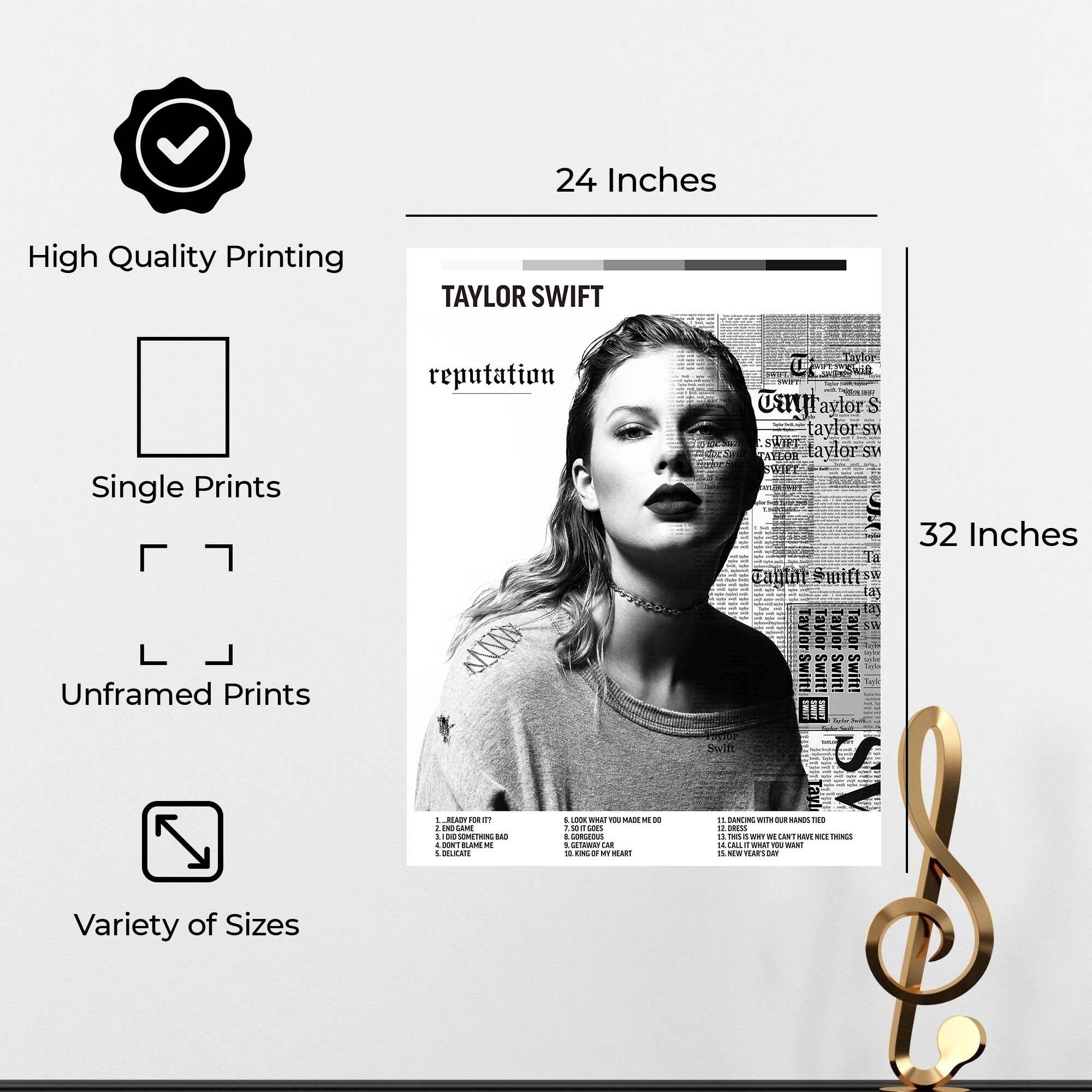 InkFlow Classic Music Album Poster - Classic Music Art Print, Stylish Wall Decor for Home or Office, Elegant Artwork for Music Lovers - 11x14 Unframed Canvas Wall Art - Infinity Beyond Crafts