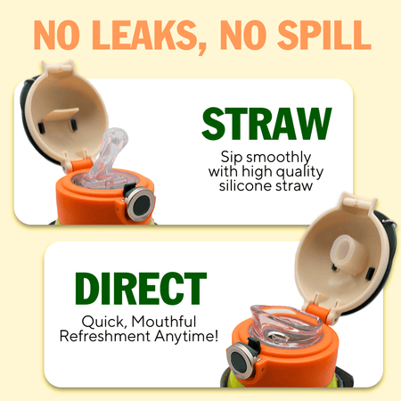 Animal Thermos Cup with Sleeve - Cocosmile Cups