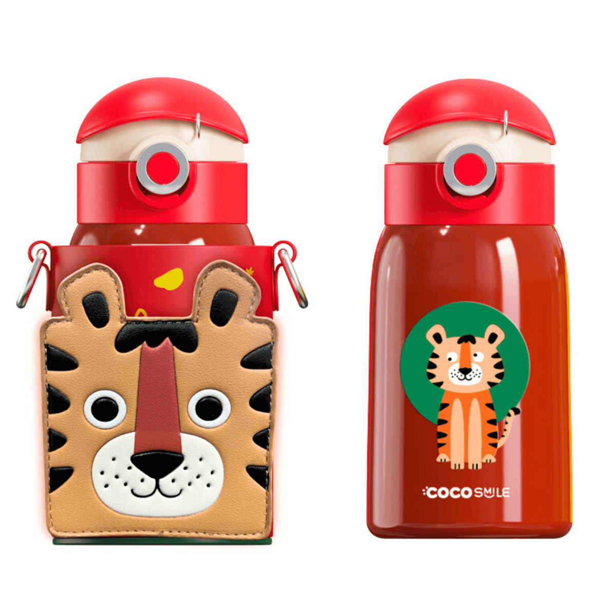 Animal Thermos Cup with Sleeve - Cocosmile Cups