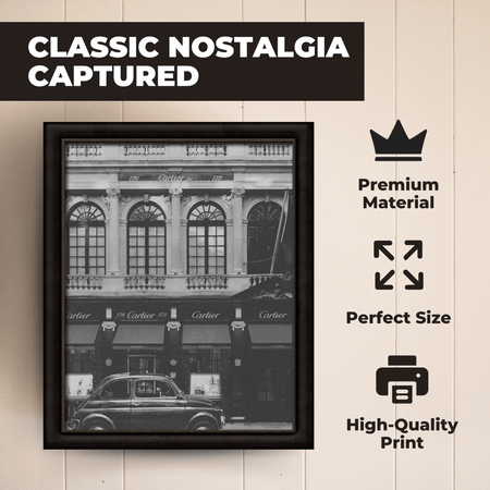 InkFlow Vintage Store Poster - Nostalgic Finds Print - Retro Art - Antique Shop Art - Bohemian Art - Graffiti Art - Classic Design - Great Bedroom or Living Room Decor - 8x10 UNFRAMED Wall Art - Infinity Beyond Crafts