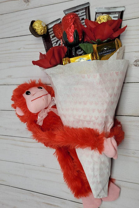 Gifts for any occasion, Ferrero Rocher chocolate rose bouquet, gifts for mom, dad, teachers, couples, boss, classroom, friends - Infinity Beyond Crafts