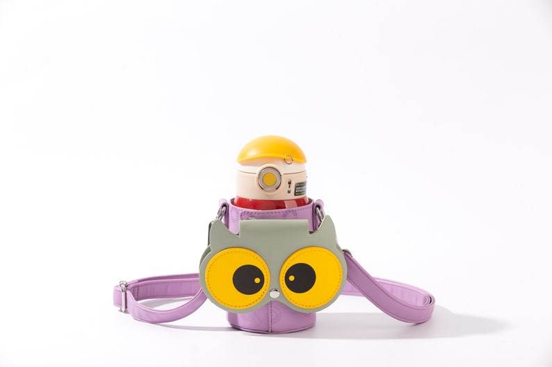 Cocosmile Insulated Water Bottle with Zipper Pouch – Easy Open Button, Carrying Lanyard, Food Grade Stainless Steel, Keep Drinks Hot or Cold - Infinity Beyond Crafts