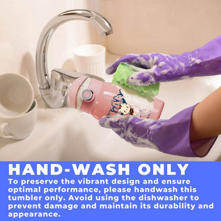 Cocosmile Fun Charm Thermal Insulated Water Bottle with Sleeve – Stainless Steel, Durable Design, Easy to Carry, Keeps Drinks Hot or Cold - Infinity Beyond Crafts