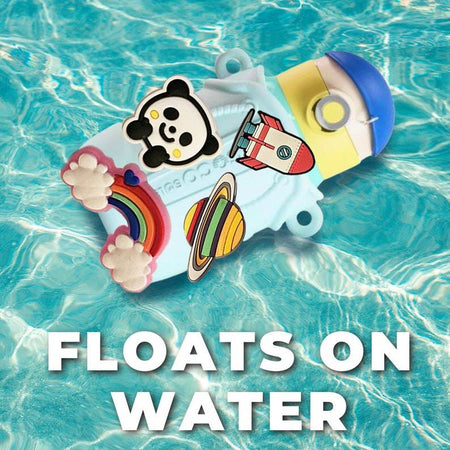 Cocosmile Fun Charm Thermal Insulated Water Bottle with Sleeve – Stainless Steel, Durable Design, Easy to Carry, Keeps Drinks Hot or Cold - Infinity Beyond Crafts