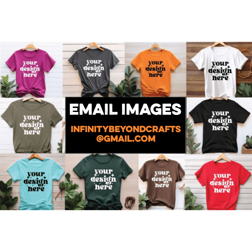 Premium Custom T-Shirt Printing Service - Personalized Full Color Designs, High-Quality Cotton Tees, Sizes S-XXL - Infinity Beyond Crafts