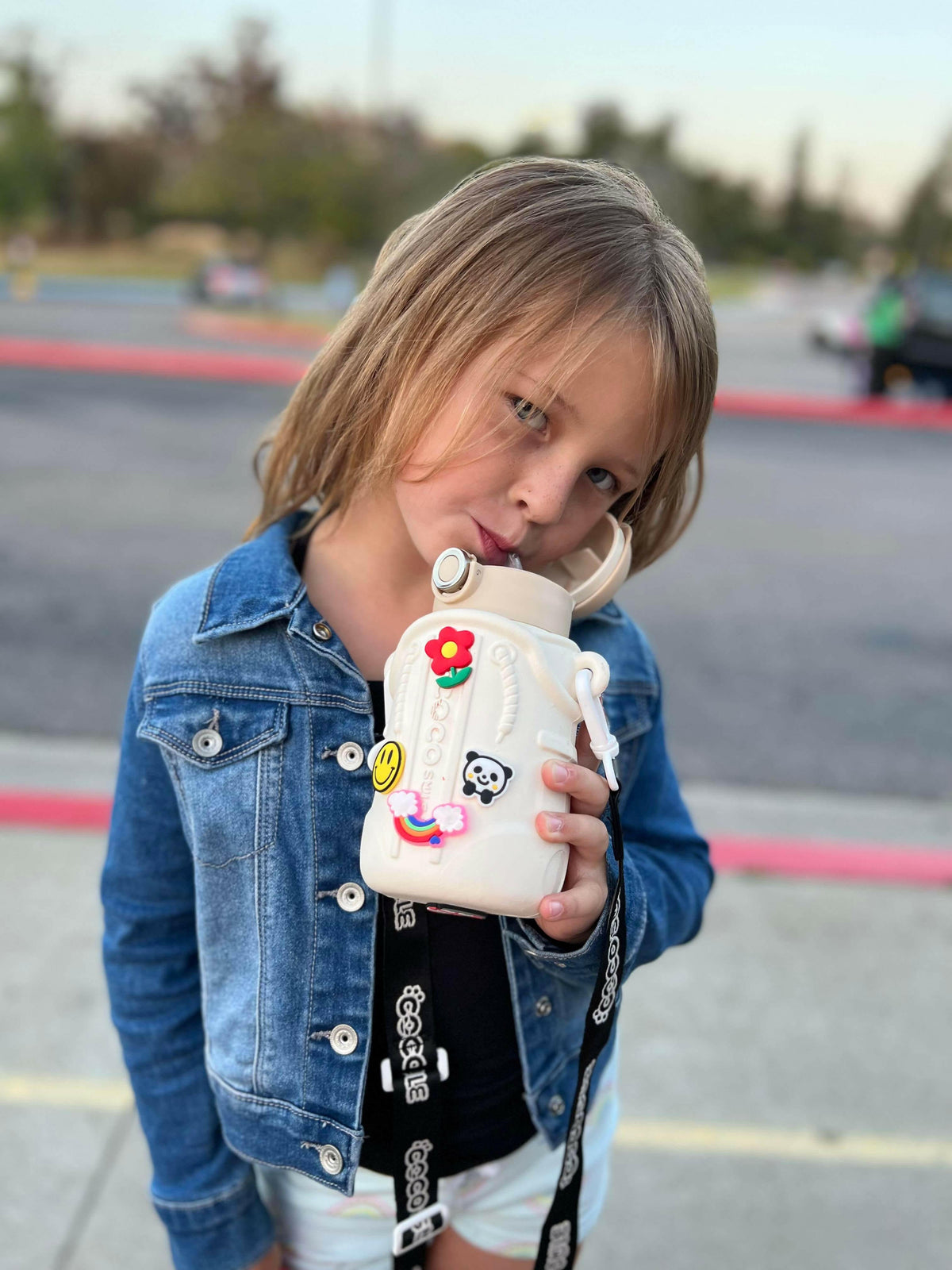 Coco Cap Fun Charm Thermos Cup - Cocosmile Cups