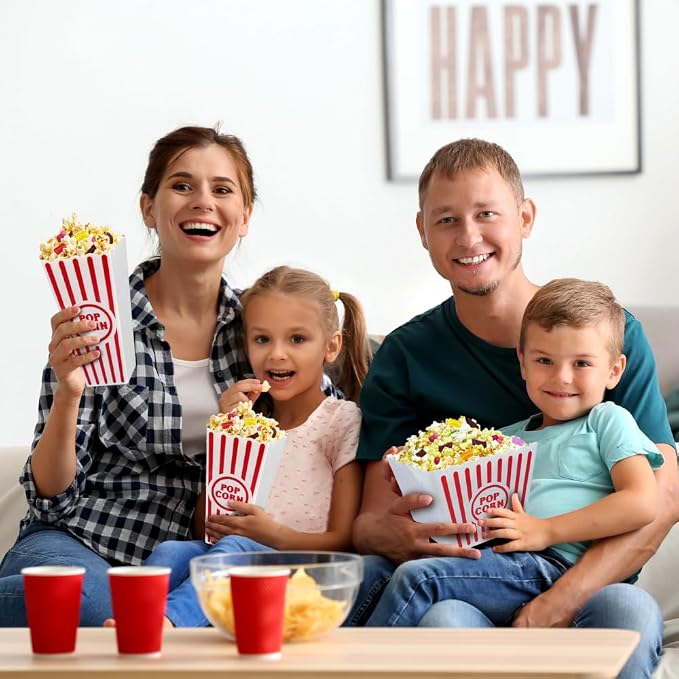 Wownic family movie night snack gift set for parents and children